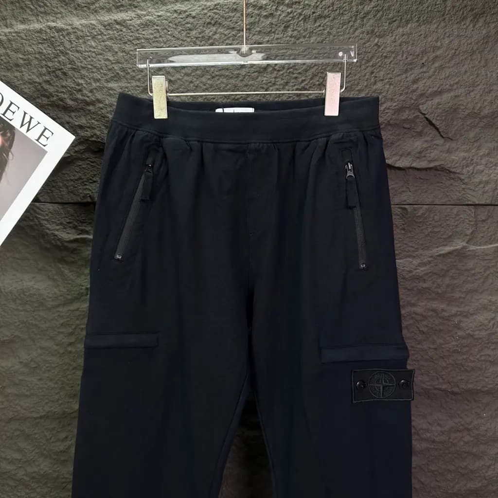 스톤아일랜드 STONE ISLAND 컴퍼스 로고 카고 조거 팬츠 상세 이미지