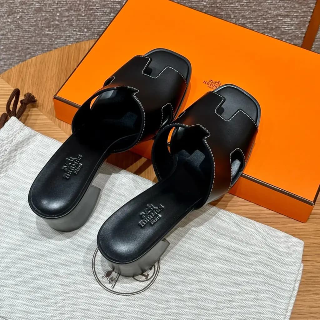 에르메스 에르메스 헬리아 60 슬리퍼 (카프스킨) 상세 이미지