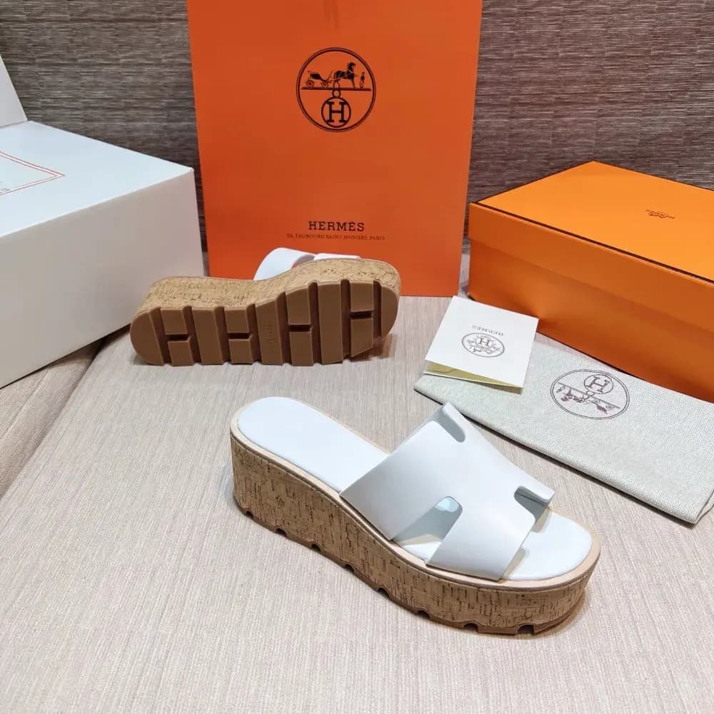 에르메스 에르메스 이지 웨지 뮬 슬리퍼 ver.2 (카프스킨) 상세 이미지
