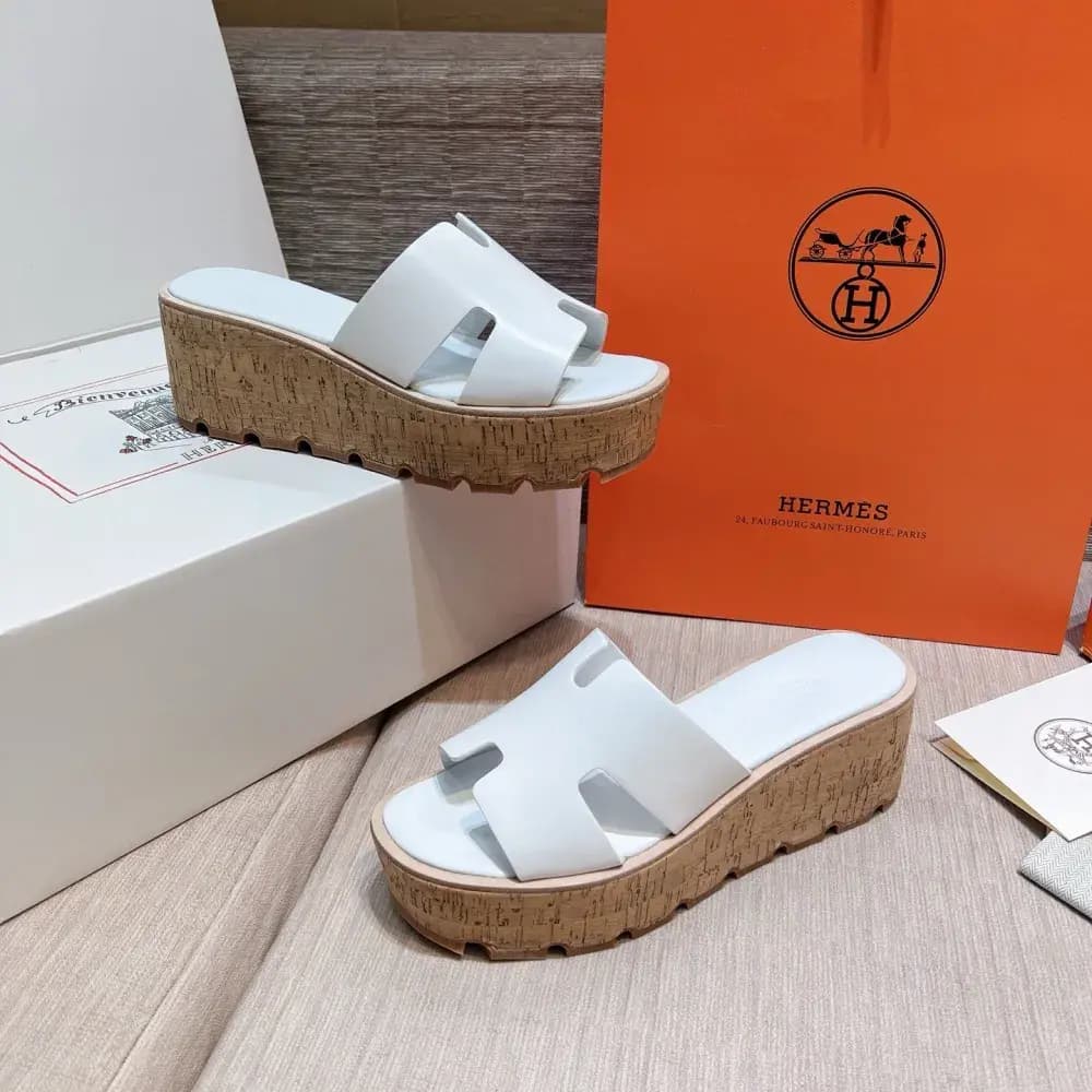 에르메스 에르메스 이지 웨지 뮬 슬리퍼 ver.2 (카프스킨) 상세 이미지