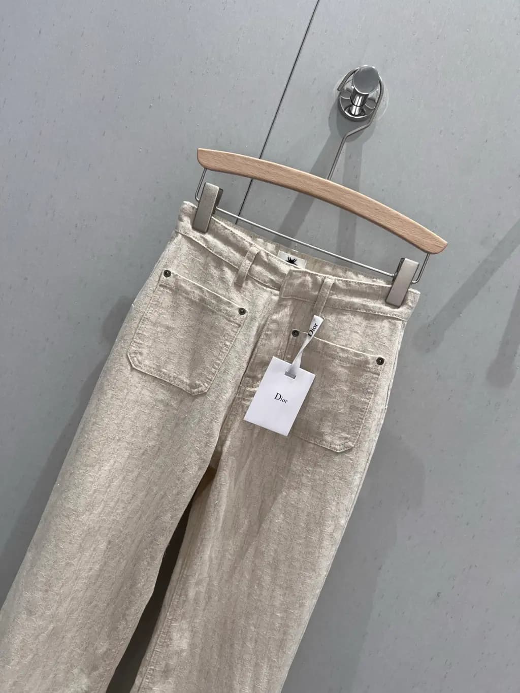 디올 DIOR 오블리크 모노그램 데님 팬츠 상세 이미지