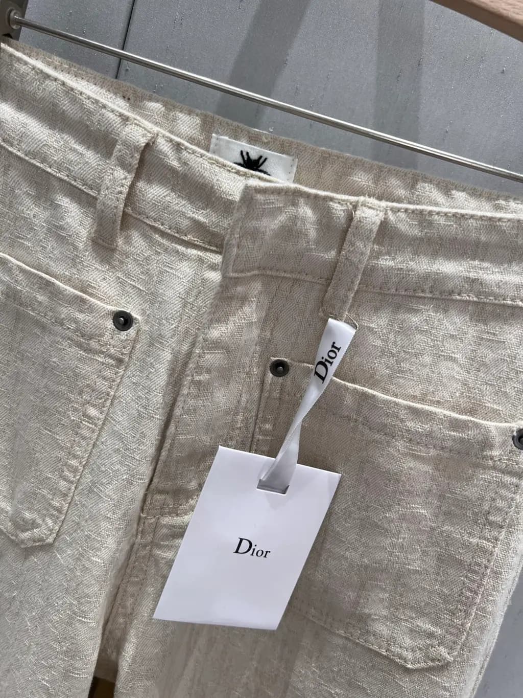 디올 DIOR 오블리크 모노그램 데님 팬츠 상세 이미지