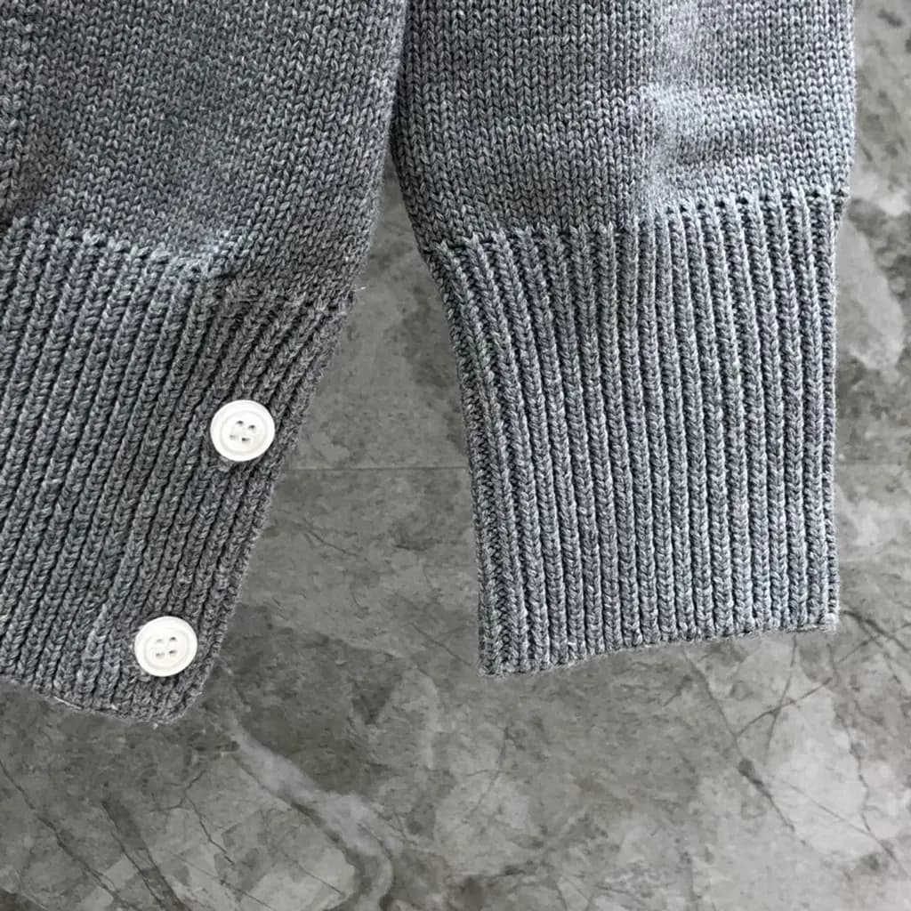 톰브라운 THOM BROWNE 닥스훈트 인타르시아 가디건 상세 이미지