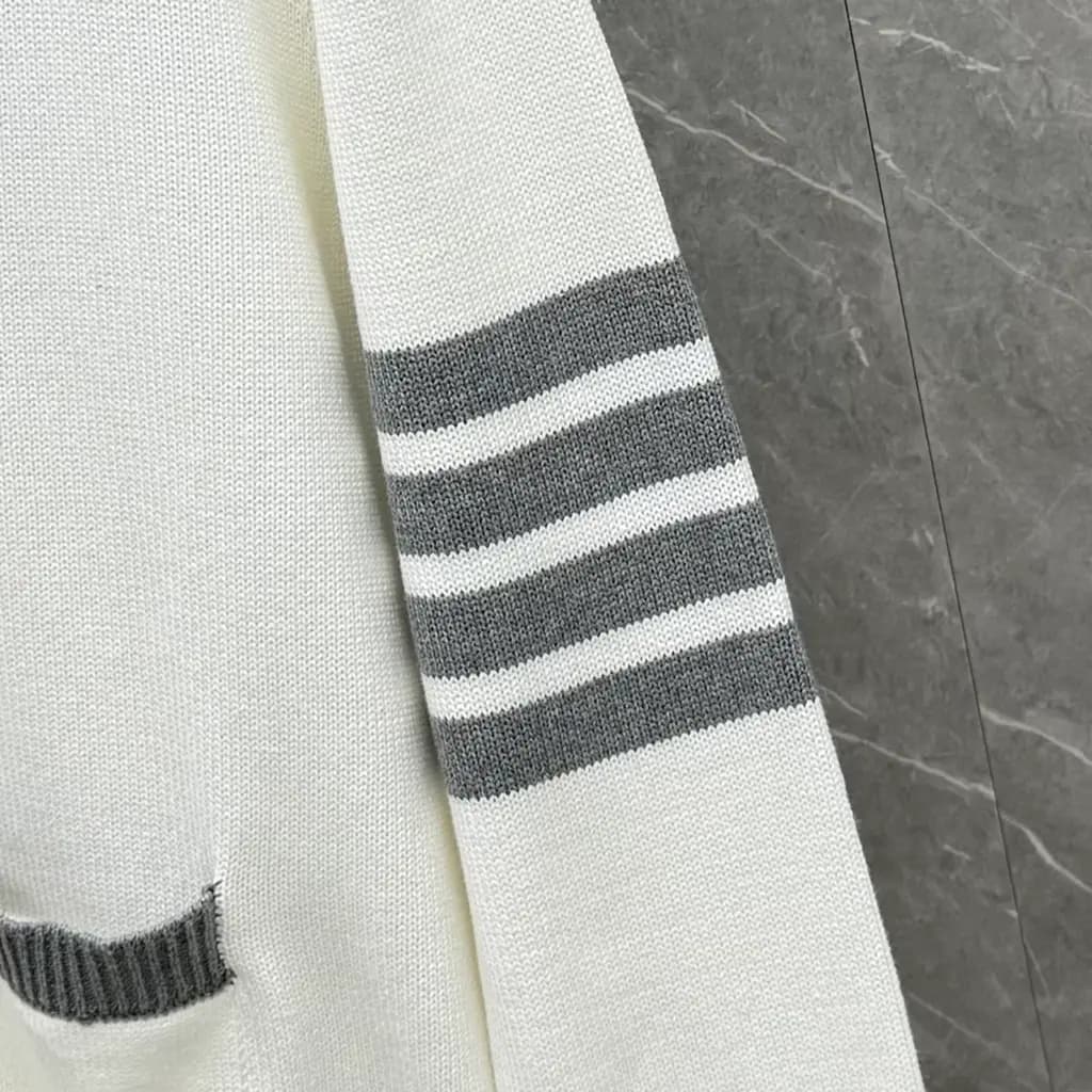톰브라운 THOM BROWNE 닥스훈트 인타르시아 가디건 상세 이미지