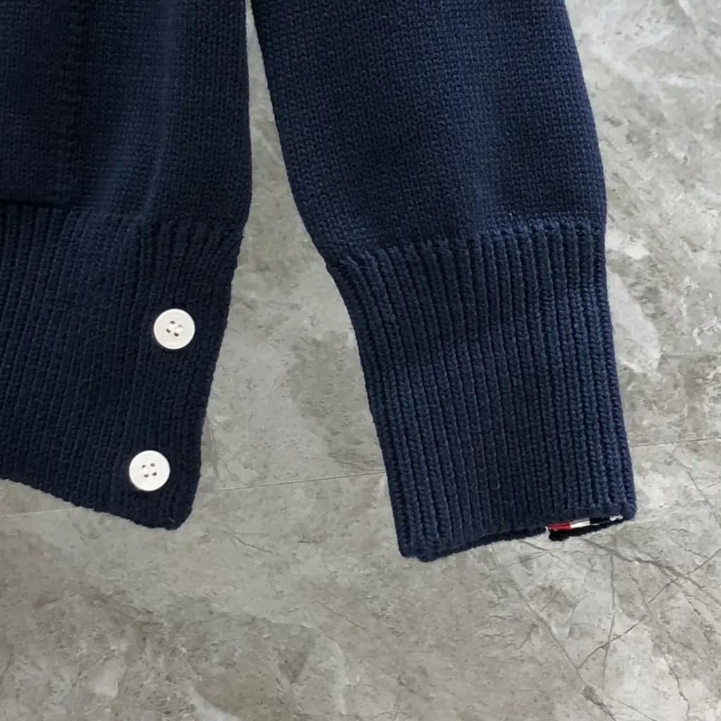 톰브라운 THOM BROWNE 닥스훈트 인타르시아 가디건 상세 이미지
