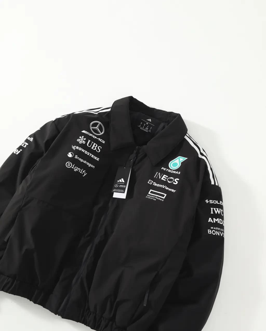 아디다스 ADIDAS x Mercedes-AMG PETRONAS F1 Team 재킷 상세 이미지