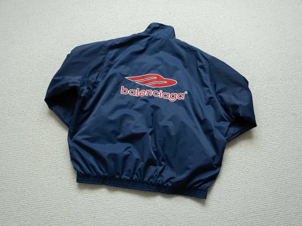 발렌시아가 BALENCIAGA Big Logo Windbreaker Jacket 상세 이미지