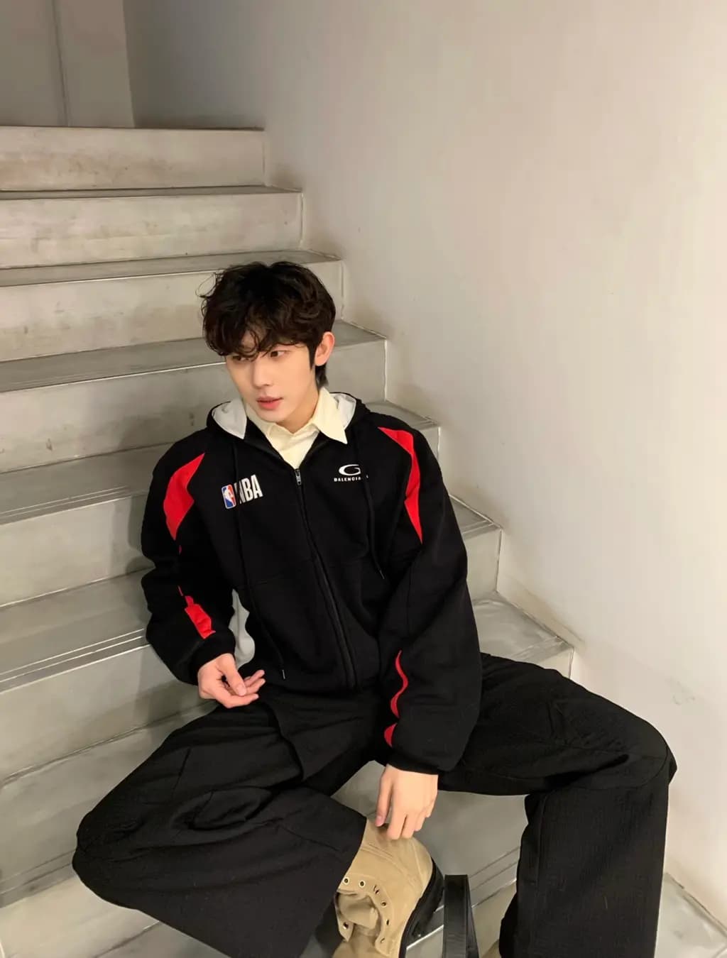 발렌시아가 BALENCIAGA x NBA Big Number Zip-up Hoodie 상세 이미지
