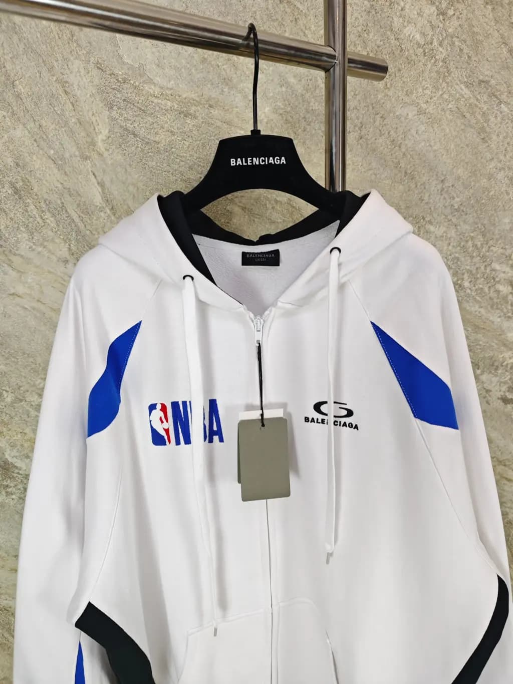 발렌시아가 BALENCIAGA x NBA Big Number Zip-up Hoodie 상세 이미지