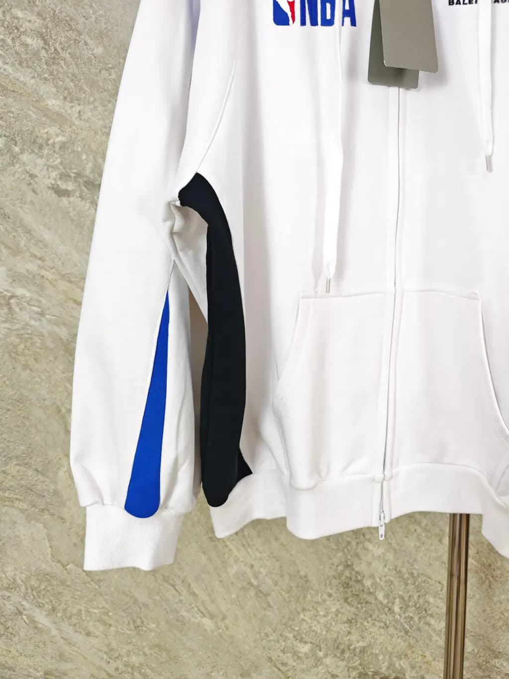 발렌시아가 BALENCIAGA x NBA Big Number Zip-up Hoodie 상세 이미지