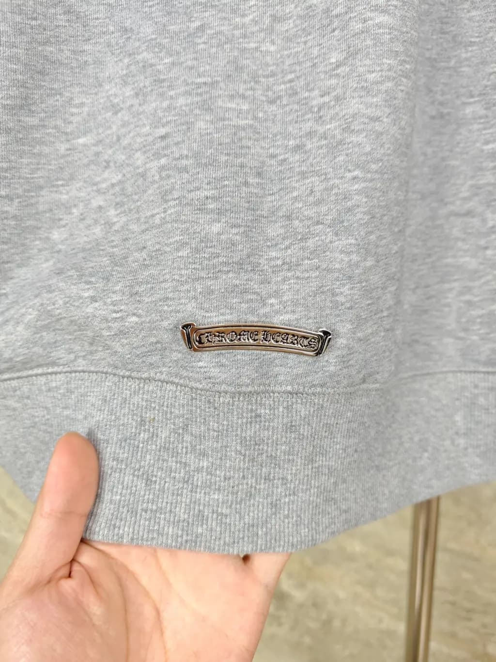 크롬하츠 CHROME HEARTS 트리플 크로스 집업 후드 상세 이미지