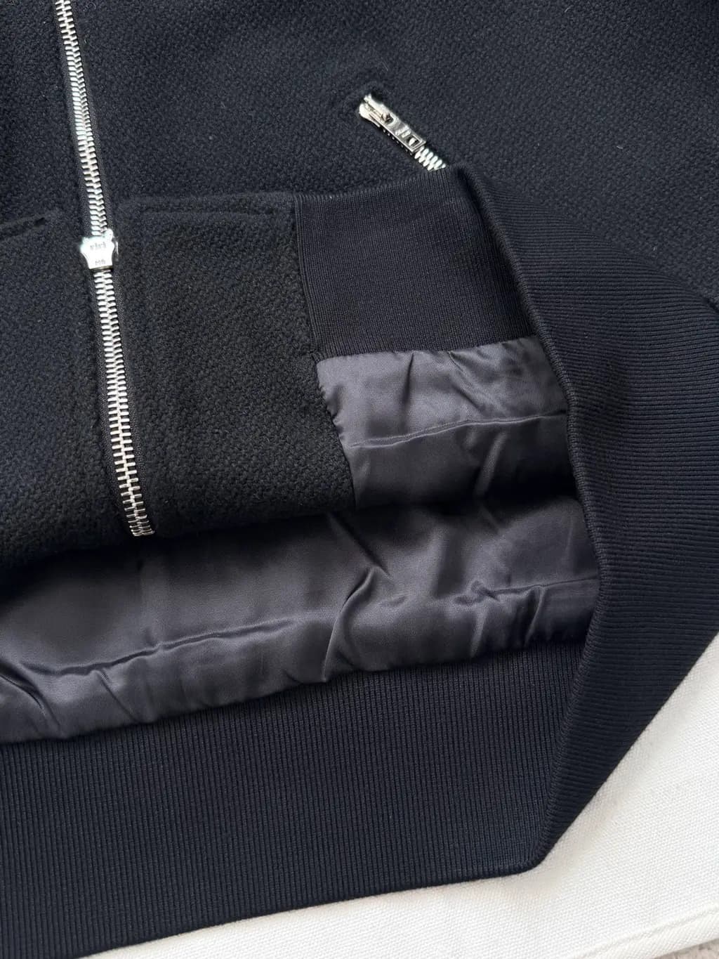 셀린느 CELINE Wool Bomber Jacket 상세 이미지