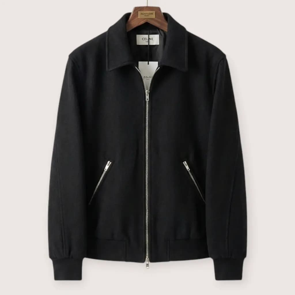 CELINE Wool Bomber Jacket