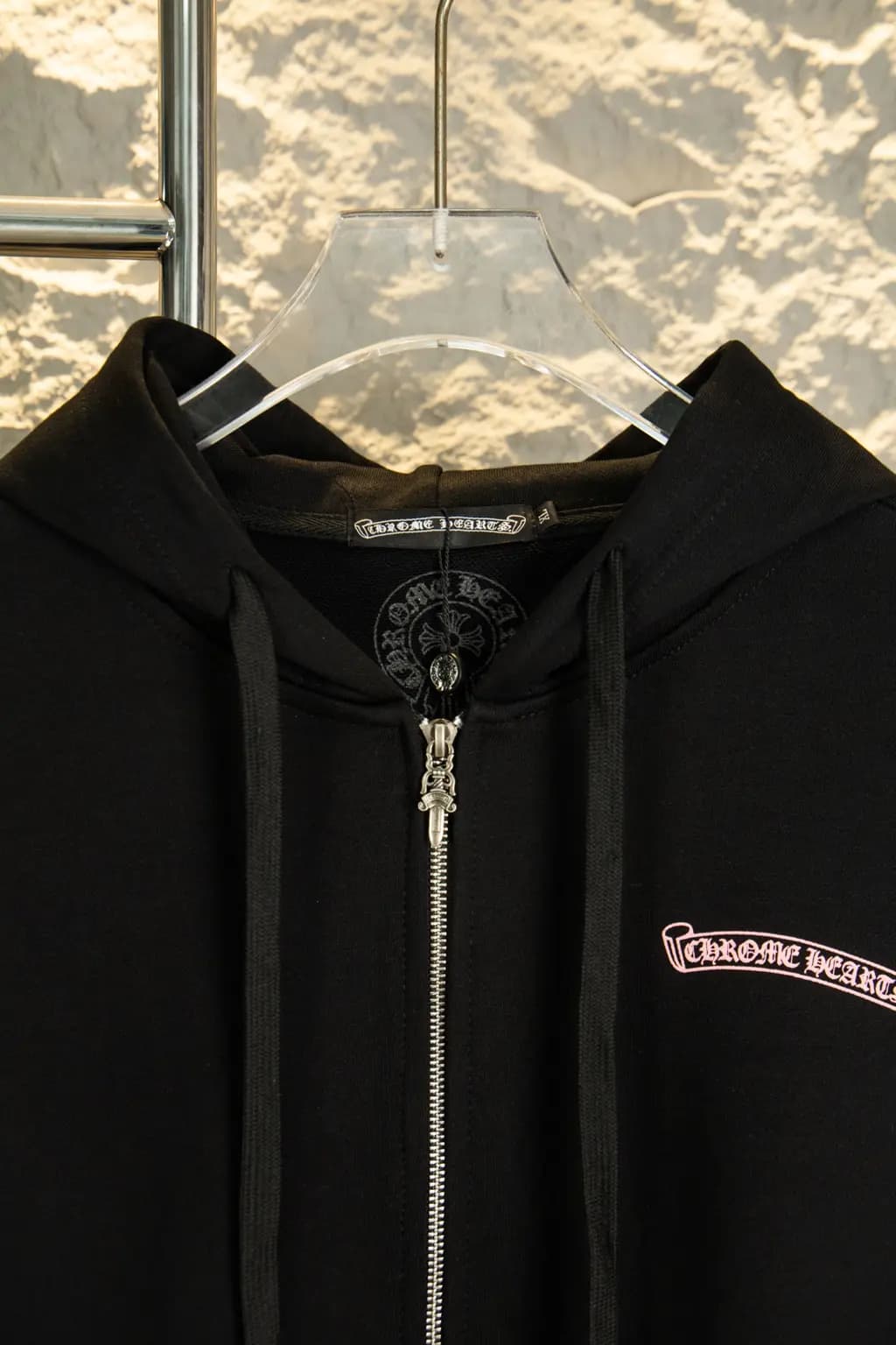 null CHROME HEARTS 그래피티 크로스 집업 후드 상세 이미지