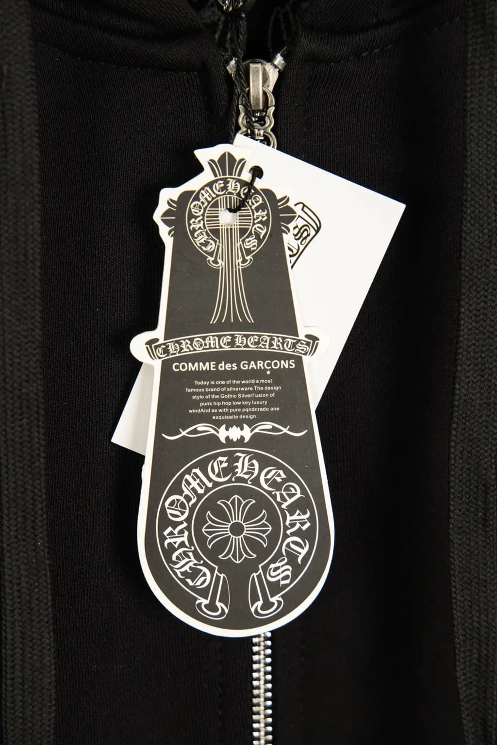 null CHROME HEARTS 그래피티 크로스 집업 후드 상세 이미지