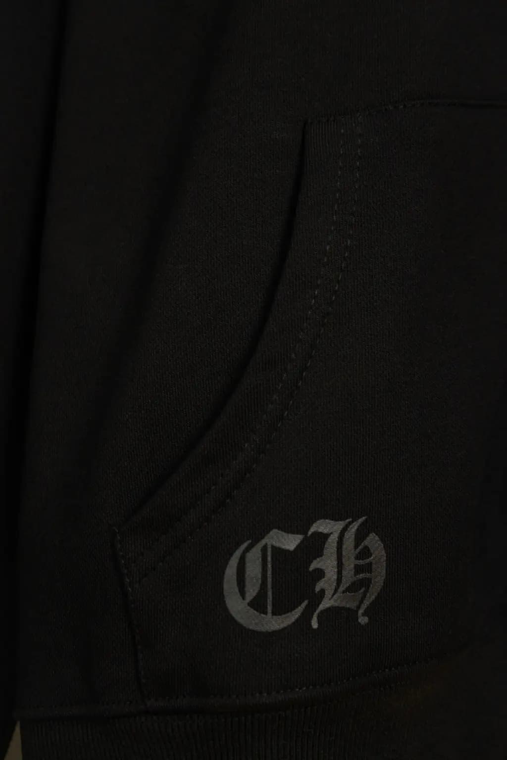 크롬하츠 CHROME HEARTS 서클 로고 집업 후드 상세 이미지