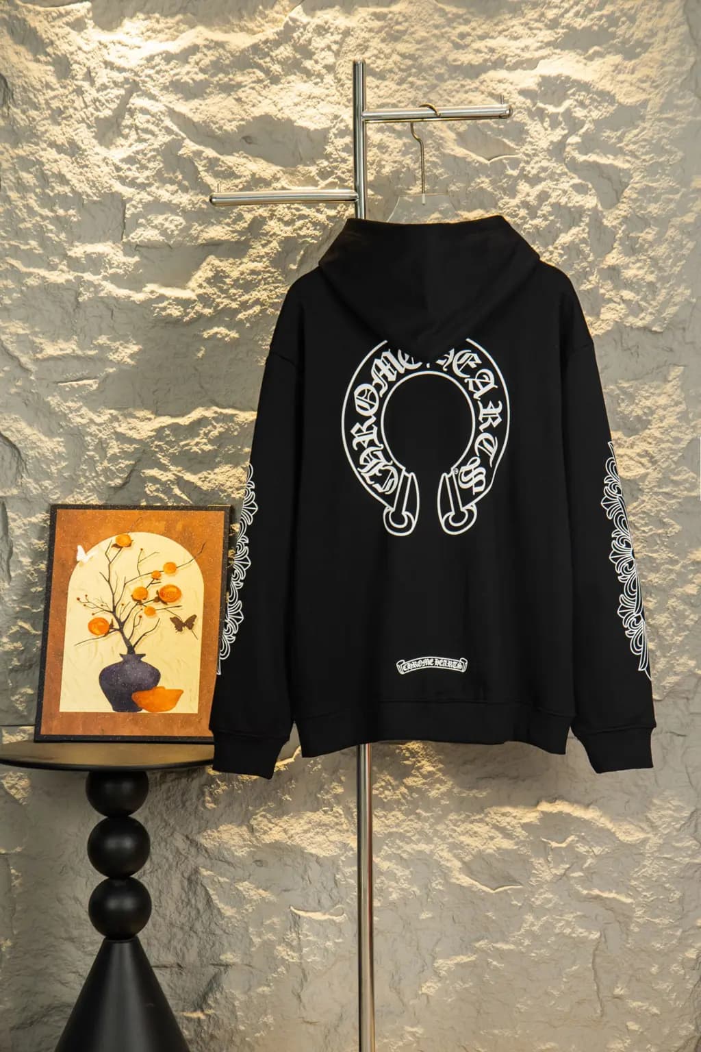 크롬하츠 CHROME HEARTS 서클 로고 집업 후드 상세 이미지