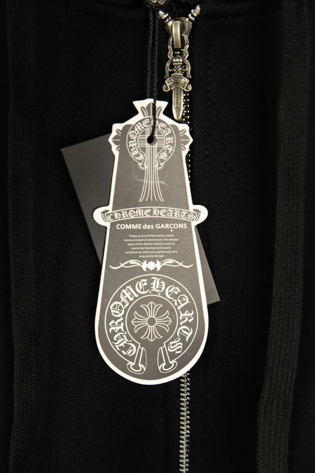 크롬하츠 CHROME HEARTS 서클 로고 집업 후드 상세 이미지
