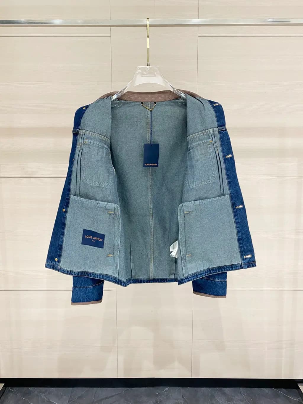 루이비통 LOUIS VUITTON 모노그램 데님 자켓 상세 이미지
