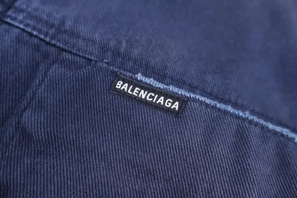 발렌시아가 BALENCIAGA 페이크 투피스 데님 자켓 상세 이미지
