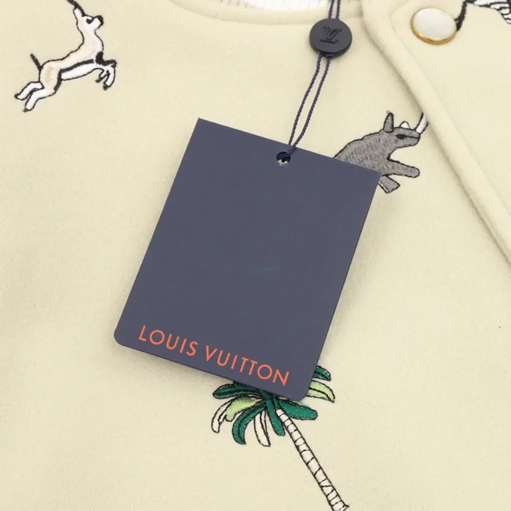 루이비통 LOUIS VUITTON 자수 바시티 자켓 상세 이미지