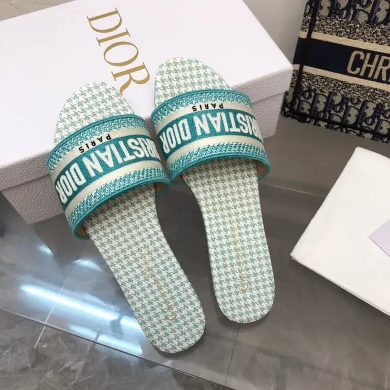 디올 디올 디웨이 (DWAY) 슬리퍼 25SS 상세 이미지