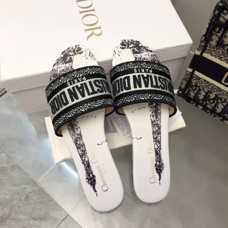 디올 디올 디웨이 (DWAY) 슬리퍼 25SS ver.3 상세 이미지