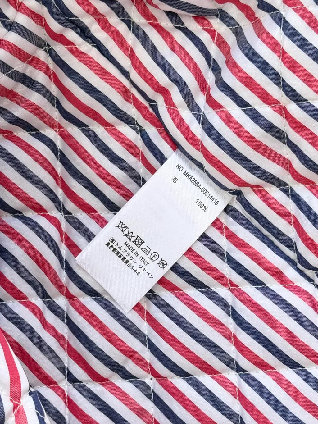 톰브라운 THOM BROWNE 코듀로이 집업 자켓 상세 이미지