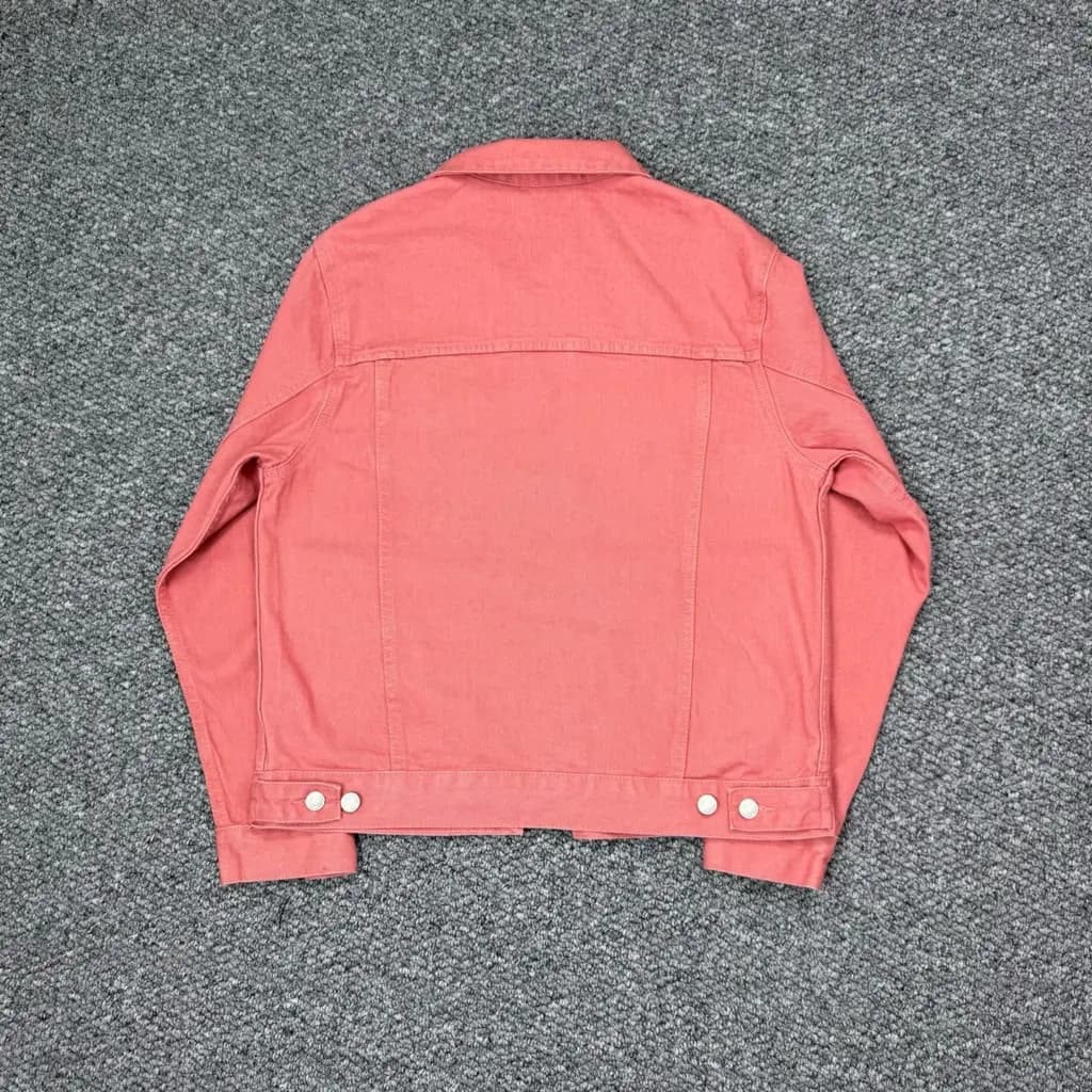 발렌시아가 BALENCIAGA 자수 로고 데님 자켓 상세 이미지