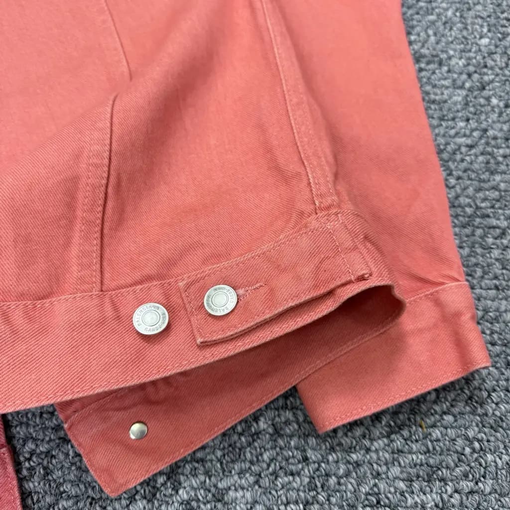 발렌시아가 BALENCIAGA 자수 로고 데님 자켓 상세 이미지