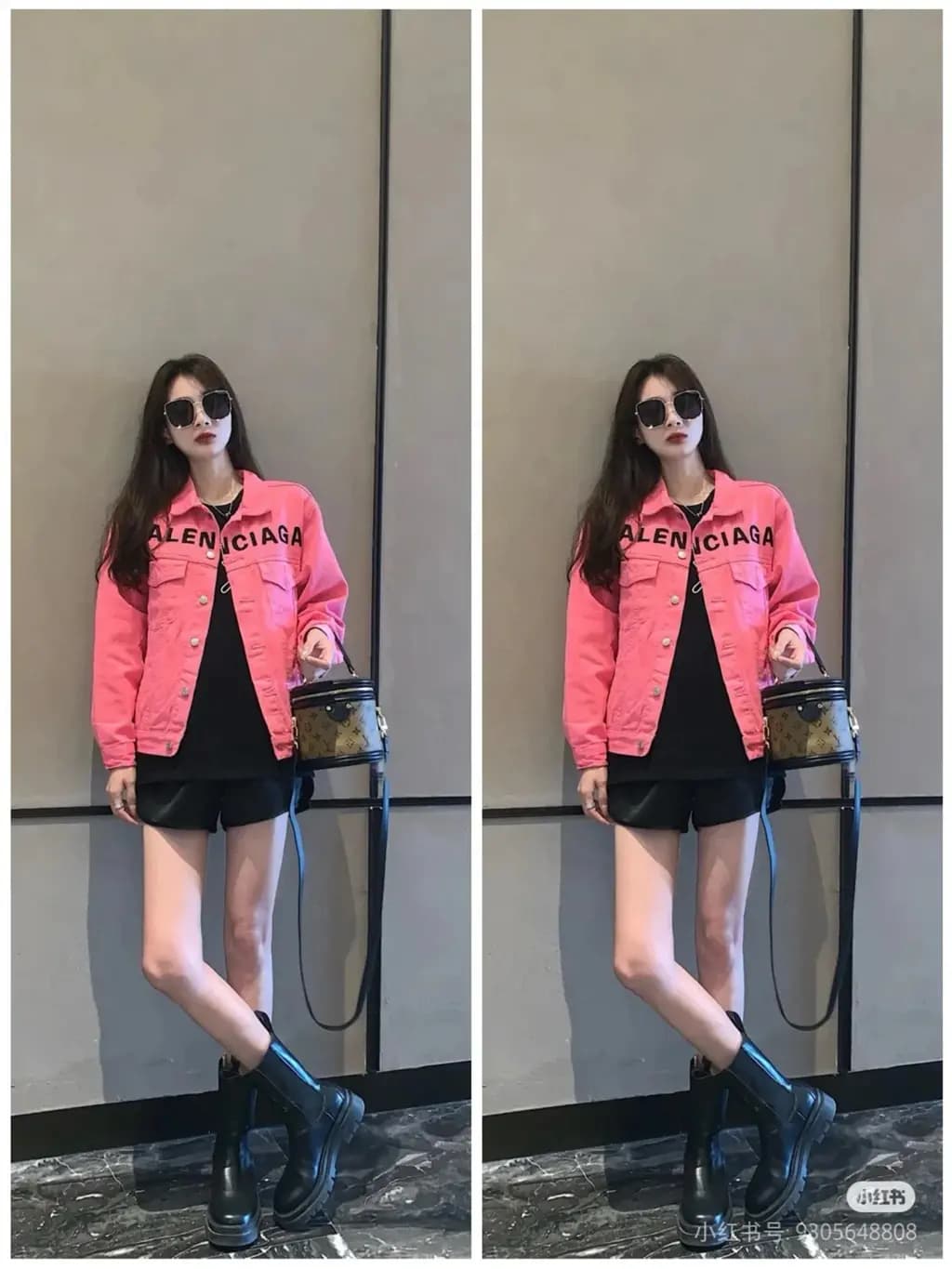 발렌시아가 BALENCIAGA 자수 로고 데님 자켓 상세 이미지