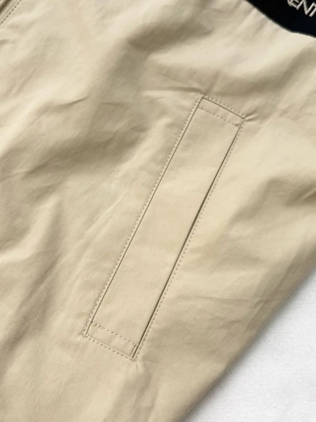 생로랑 SAINT LAURENT 컬러 블록 스트라이프 집업 자켓 상세 이미지