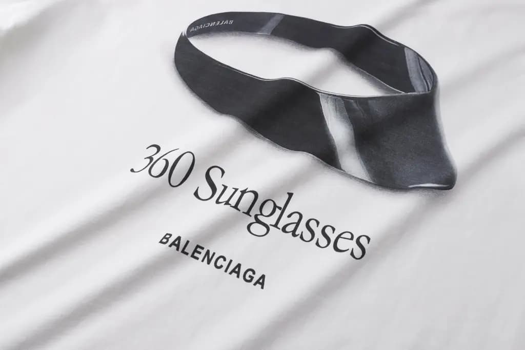 발렌시아가 BALENCIAGA 360 Sunglasses 오버사이즈 티셔츠 상세 이미지