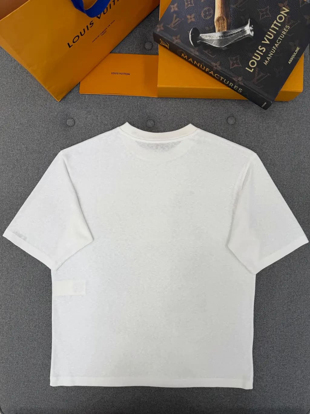 루이비통 LOUIS VUITTON 빈티지 러기지 프린트 오버사이즈 티셔츠 상세 이미지