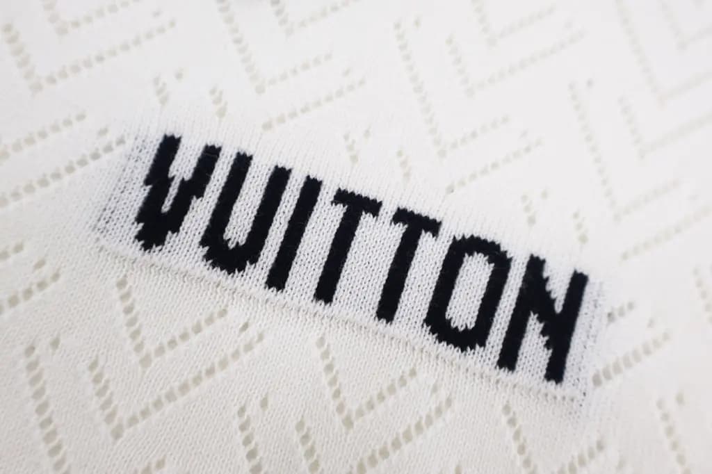 루이비통 LOUIS VUITTON 메쉬 자카드 폴로 셔츠 상세 이미지