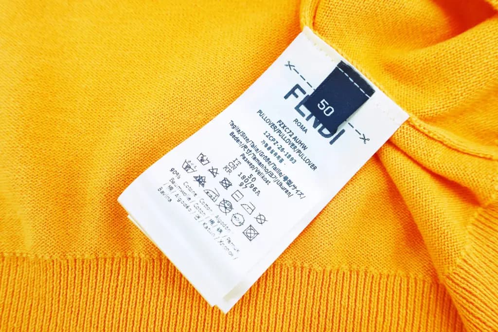 펜디 FENDI 컬러 블록 스트라이프 폴로 셔츠 상세 이미지