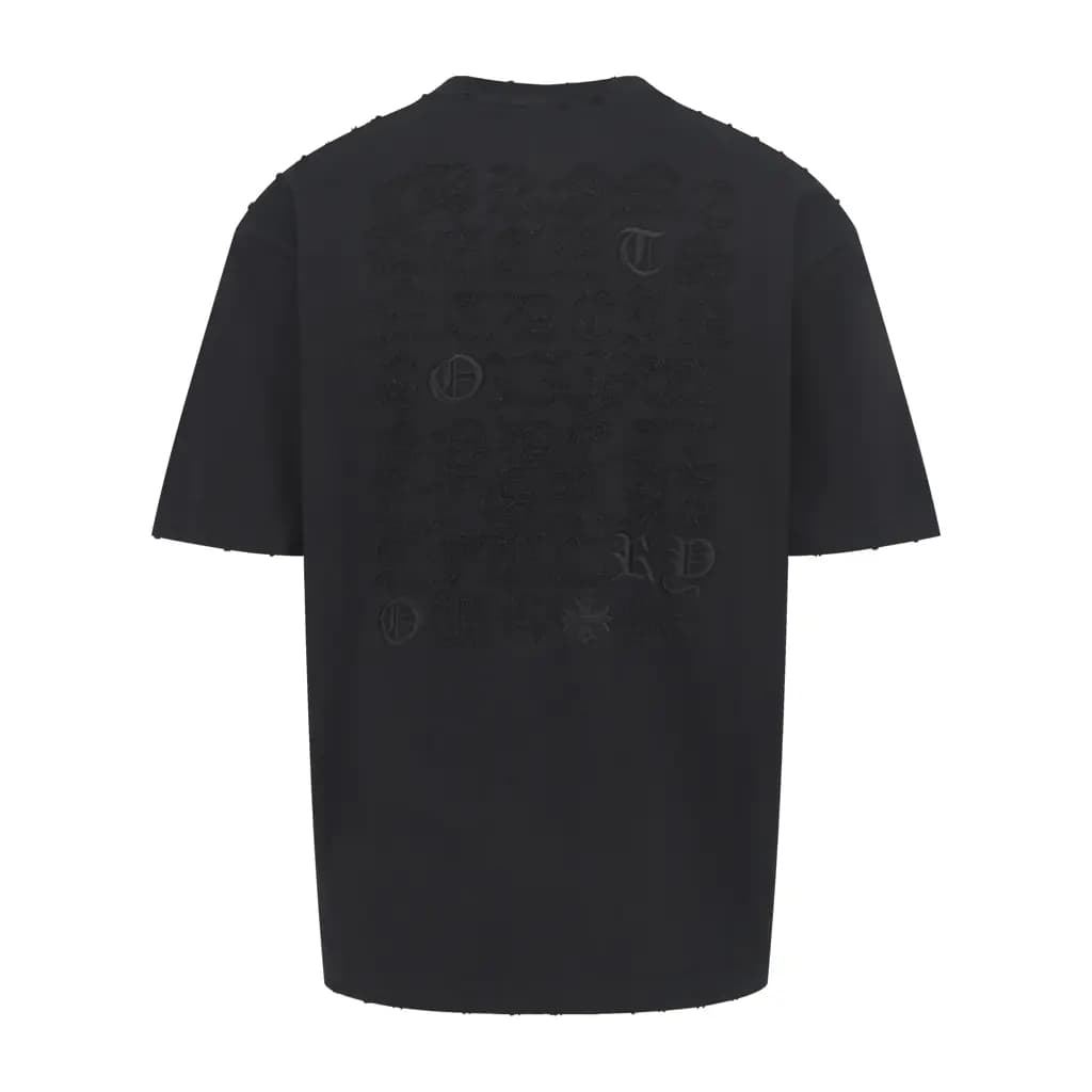 크롬하츠 CHROME HEARTS 올오버 자수 헤비웨이트 티셔츠 상세 이미지
