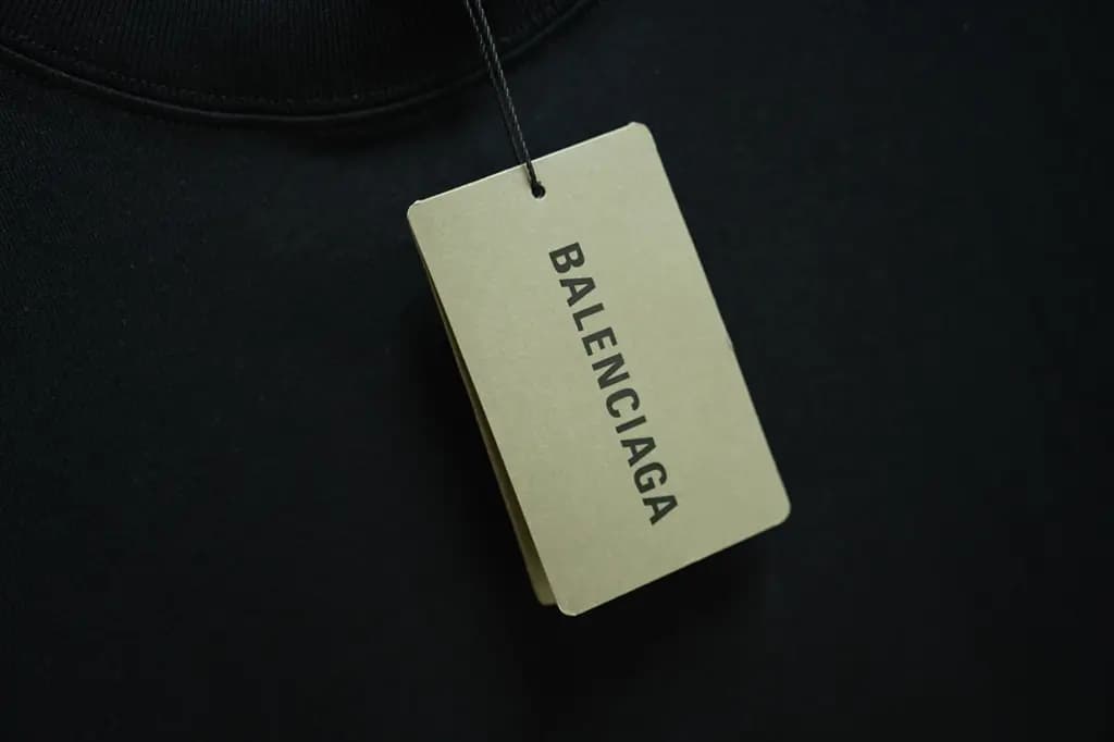 발렌시아가 BALENCIAGA M 로고 오버핏 크루넥 반팔 티셔츠 상세 이미지
