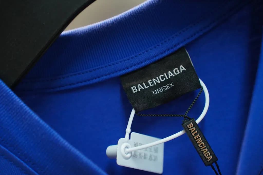 발렌시아가 BALENCIAGA M 로고 오버핏 크루넥 반팔 티셔츠 상세 이미지
