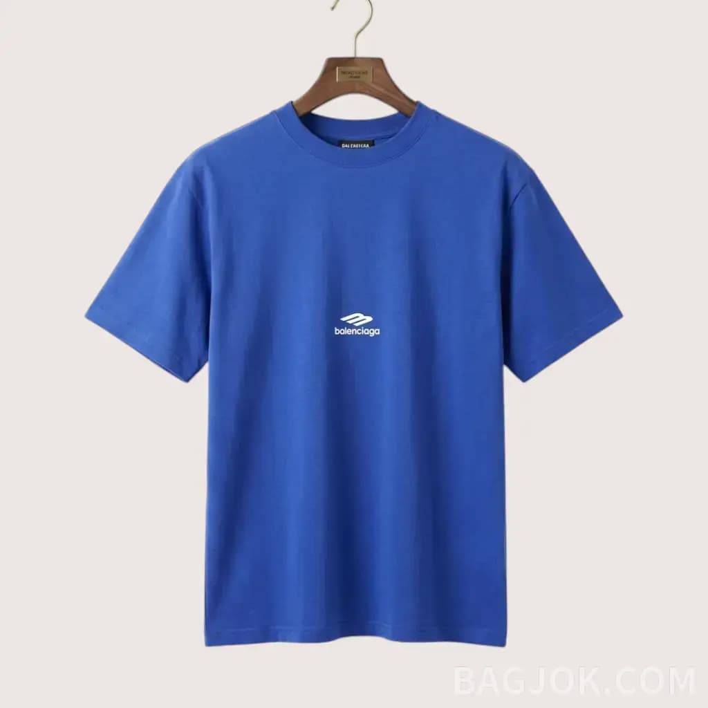 BALENCIAGA M 로고 오버핏 크루넥 반팔 티셔츠_대표이미지