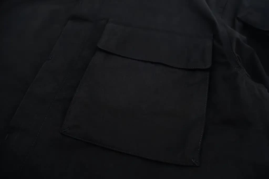 스톤아일랜드 STONE ISLAND 컴퍼스 로고 워크웨어 쇼츠leeve 셔츠 상세 이미지