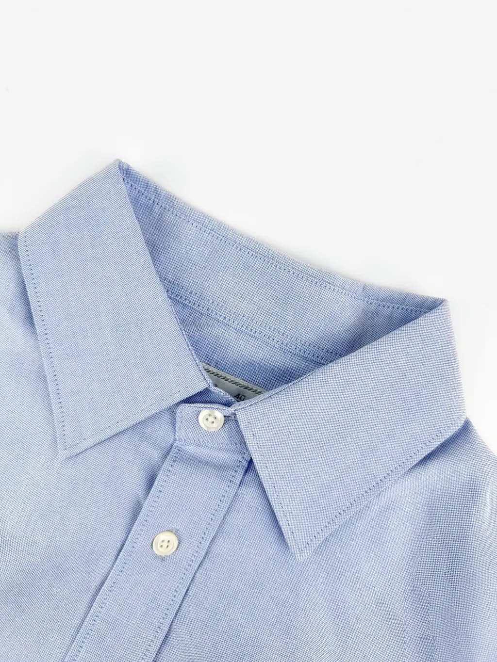 프라다 PRADA 실드 엠블럼 옥스퍼드 셔츠 상세 이미지