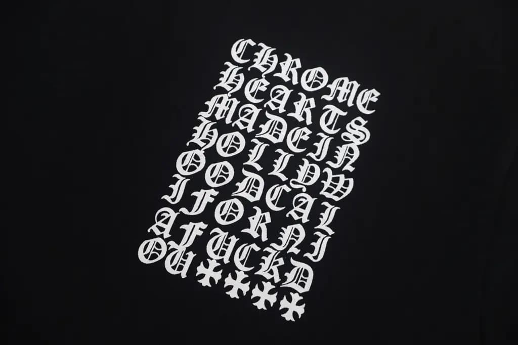 크롬하츠 CHROME HEARTS 올오버 프린트 그래픽 반팔 티셔츠 상세 이미지