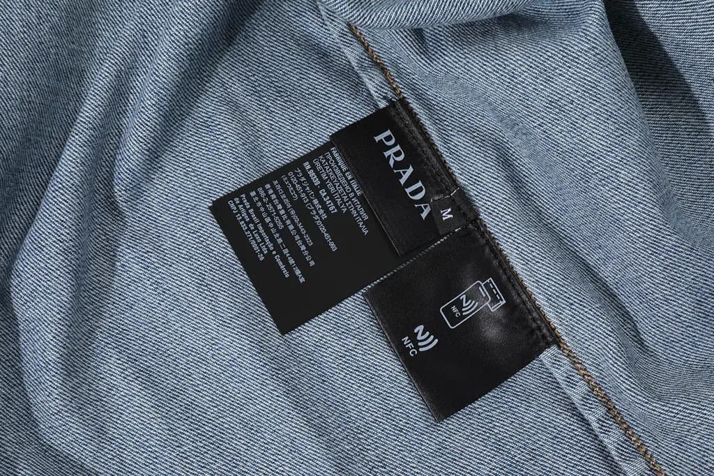 프라다 PRADA 데님 오버자켓 상세 이미지
