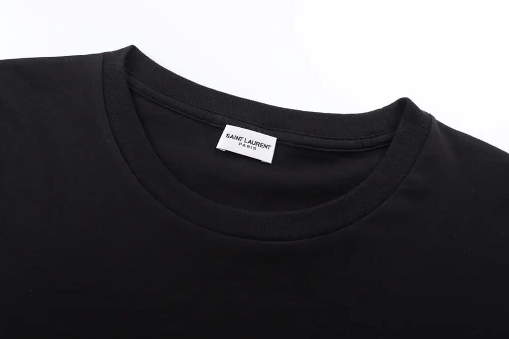 생로랑 SAINT LAURENT 시그니처 그래픽 티셔츠 상세 이미지