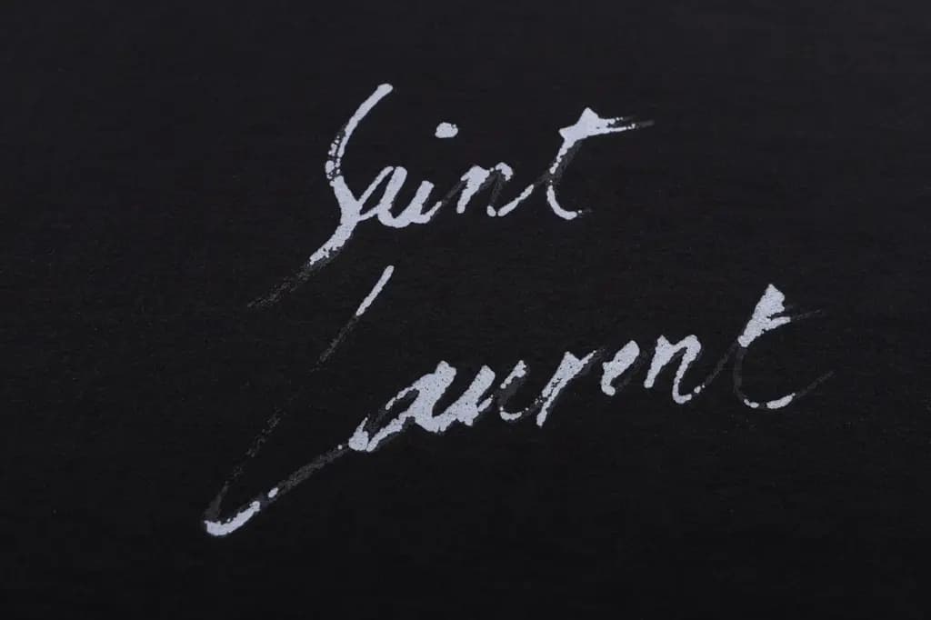 생로랑 SAINT LAURENT 시그니처 그래픽 티셔츠 상세 이미지