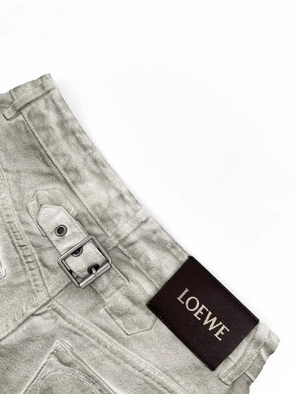 로에베 LOEWE 클라우드 다이 스모키 데님 팬츠 상세 이미지