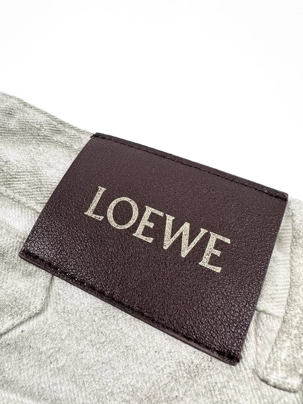 로에베 LOEWE 클라우드 다이 스모키 데님 팬츠 상세 이미지