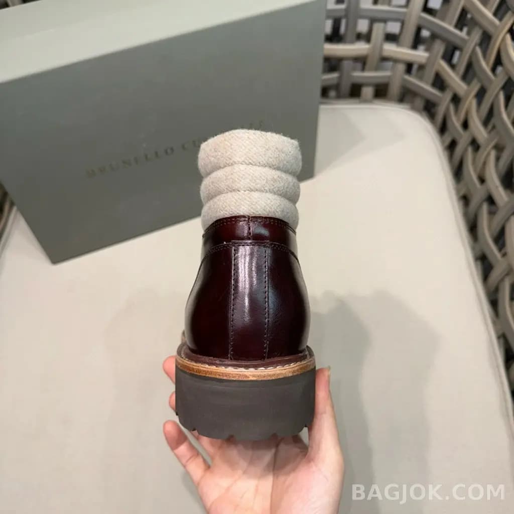 보스넬로쿠치넬리 브루넬로 쿠치넬리 앵클 부츠 상세 이미지