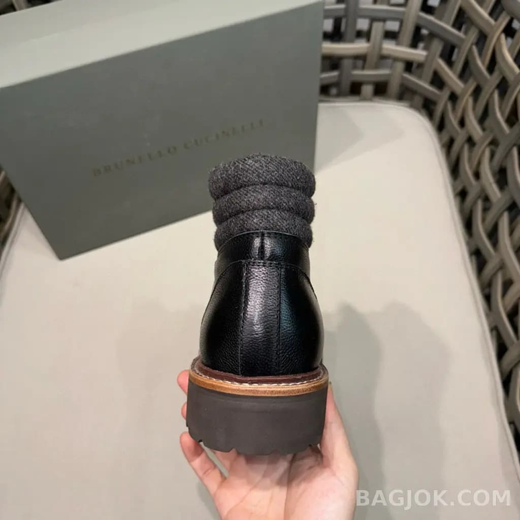 보스넬로쿠치넬리 브루넬로 쿠치넬리 앵클 부츠 상세 이미지